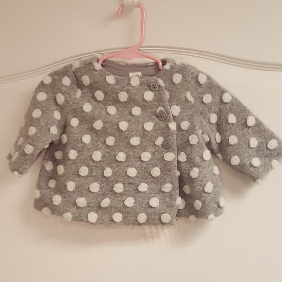 GAP Other - Baby GAP Grazy Polka Dot Coat